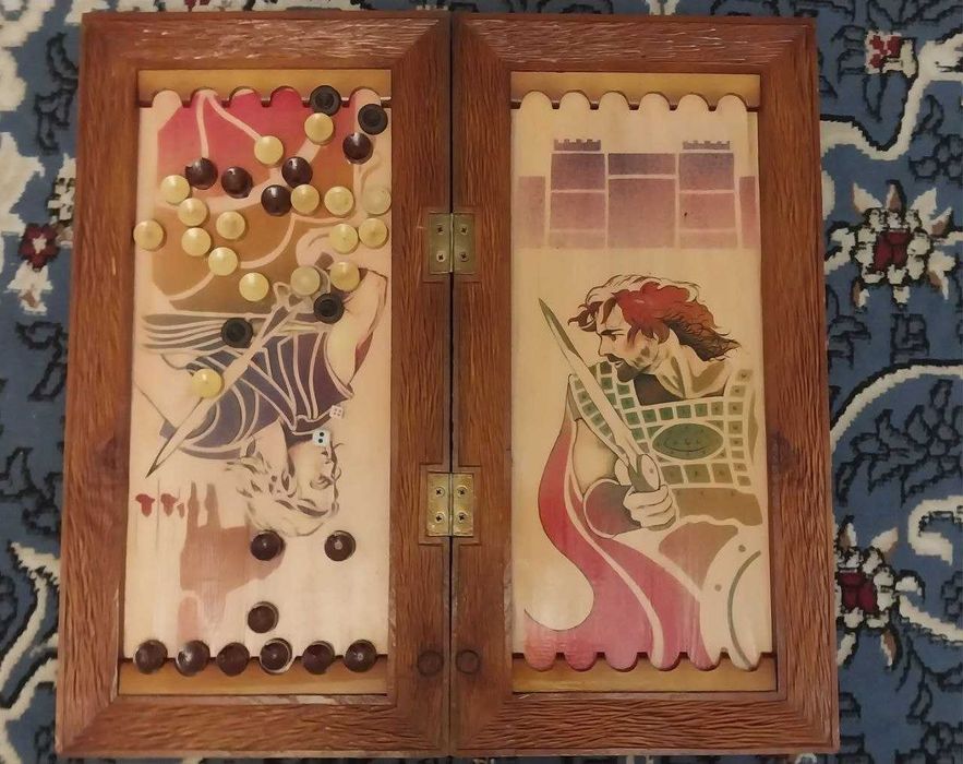 Нарды ручной работы