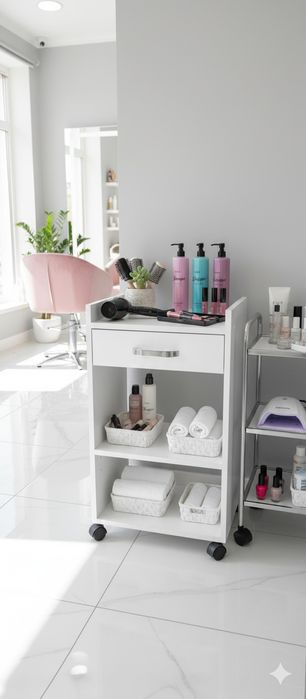 Тележка, помощница, каталка,тумбочка на колёсиках