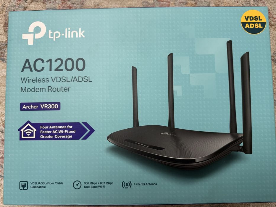 Wi-Fi роутер TP-LINK Archer VR300