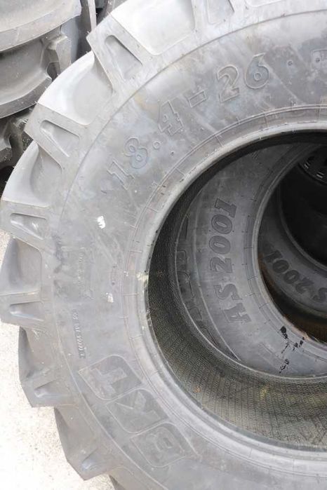 Anvelope noi 18.4-26 BKT 14 pliuri cauciucuri pentru TRACTOR