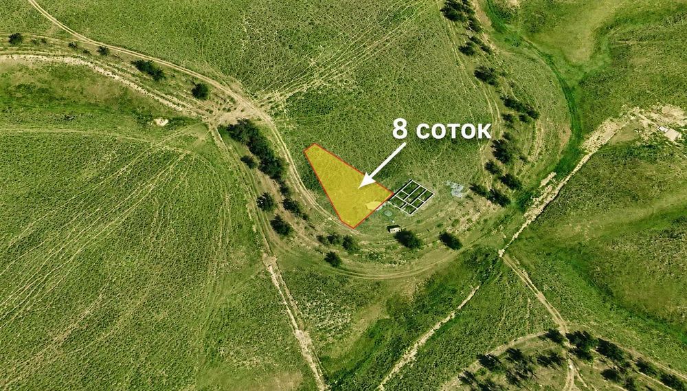 Участок 8 соток, мкр Алтын Орда (Бозарык), частная собственность