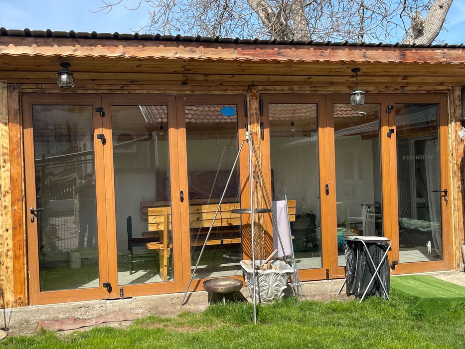 Врати прозорци Алуминиева барбекю