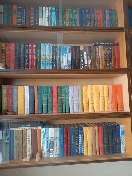 Книги из домашней библиотеки.