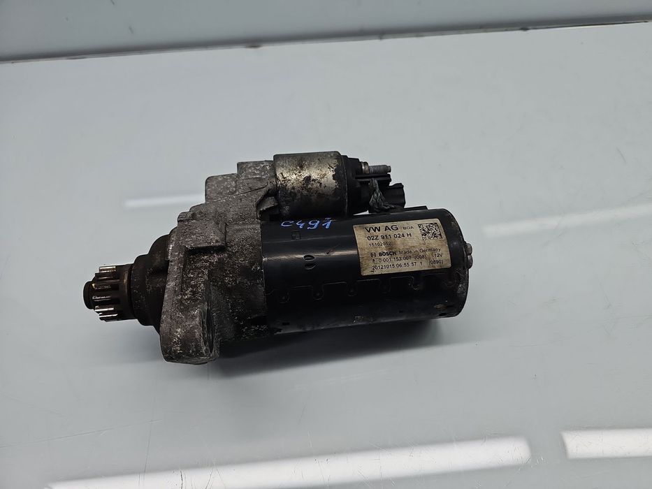Electromotor 12 dinti  Volkswagen Golf 6 (5K1) [Fabr 2009-2013] 02Z91