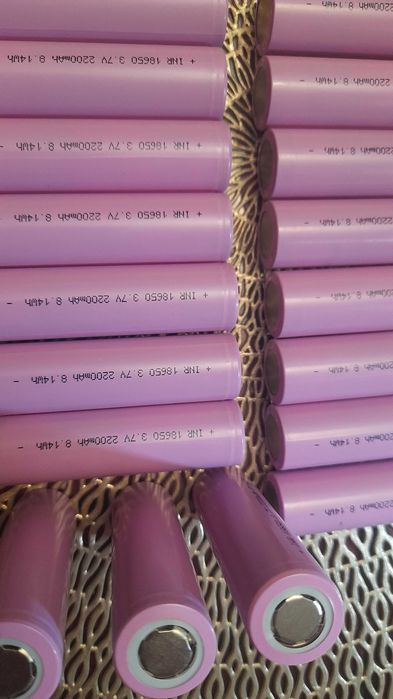 acumulatori noi 18650 celule 2200mA  INR 18650 ptr scule electrice etc