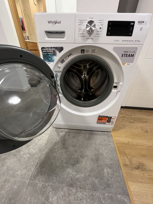 Пералня със сушилня Whirlpool 9/7 kg FreshCare+ Steam – гаранция!!!