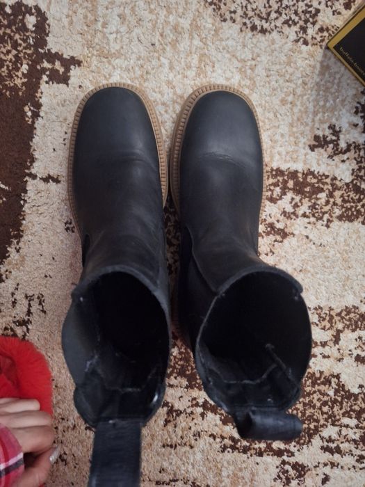 Дамски боти Buffalo естествена кожа и други боти 40 номер