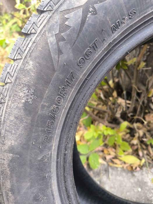 Шины зима липучка 215/60 R17