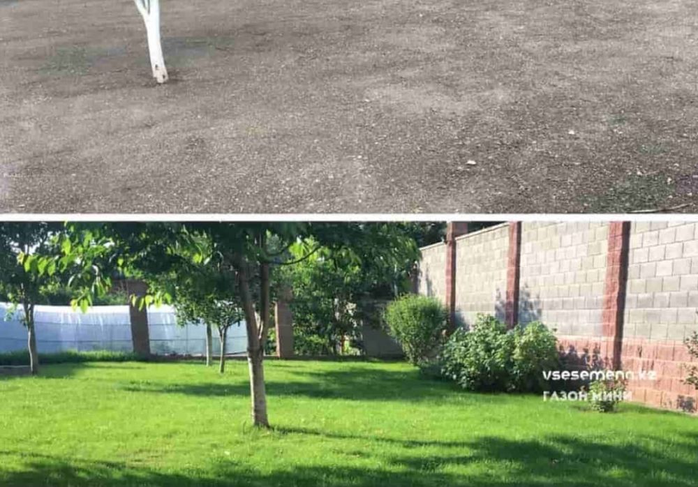 Жер аудару,газон егу 1000тг