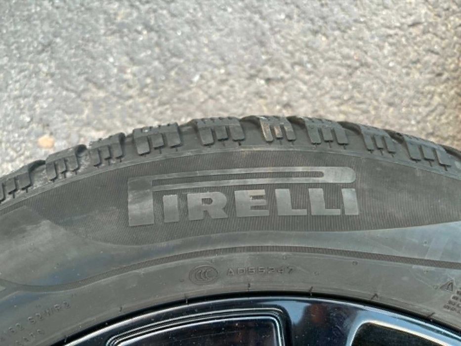 Roti Jante aliaj V-Spoke 5x108 Black Cauciucuri All-Season Iarna M+S 235 55 R18 Volvo XC40 XC60