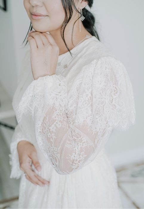 Кружевное платье