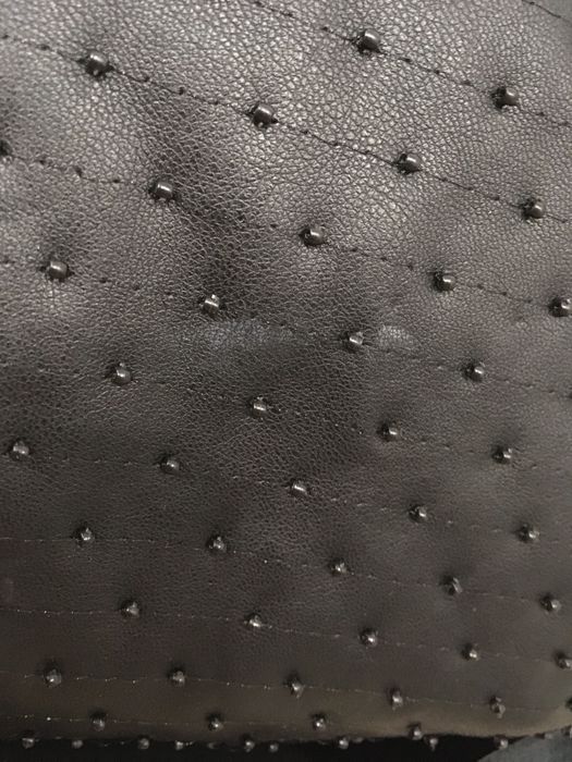 Рокля GUESS кожа и текстил