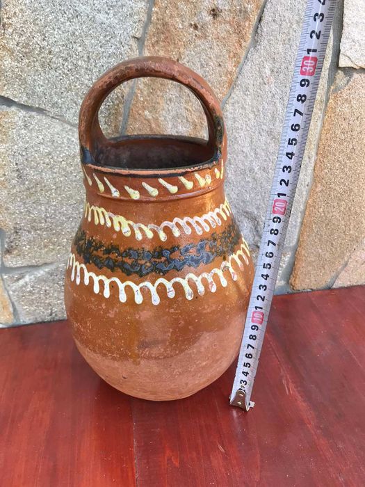 Стара керамика стомни ръкатки от трийсете години