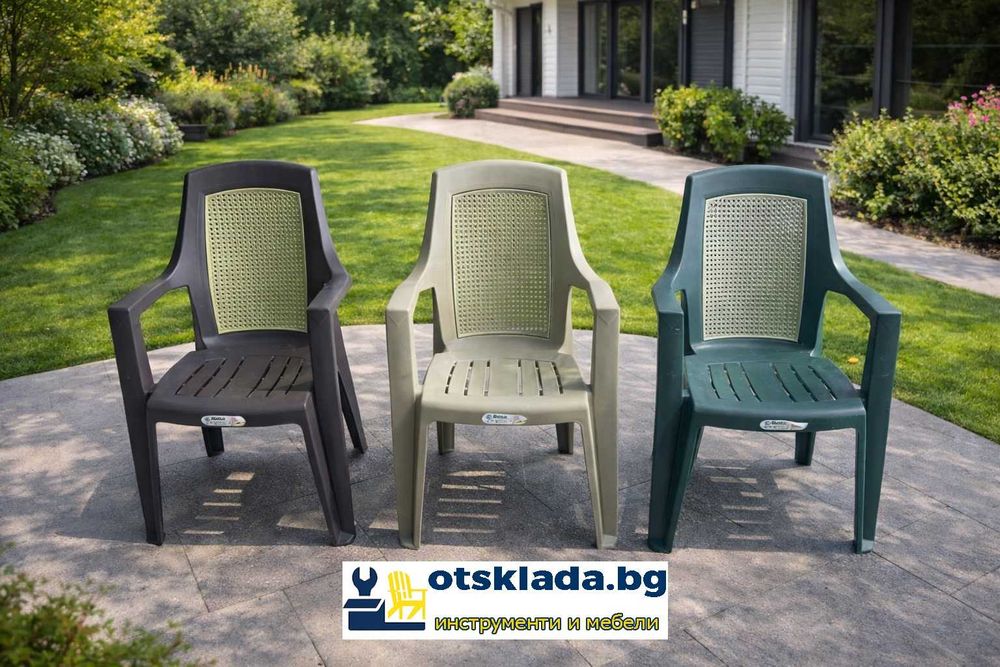 Комплект маса + 6 стола или 4 стола ратан 3 цвята и размери маси мод.7