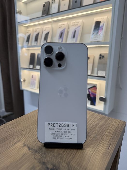 MAGAZIN: Iphone 14 Pro Max , GARANTIE 24 luni