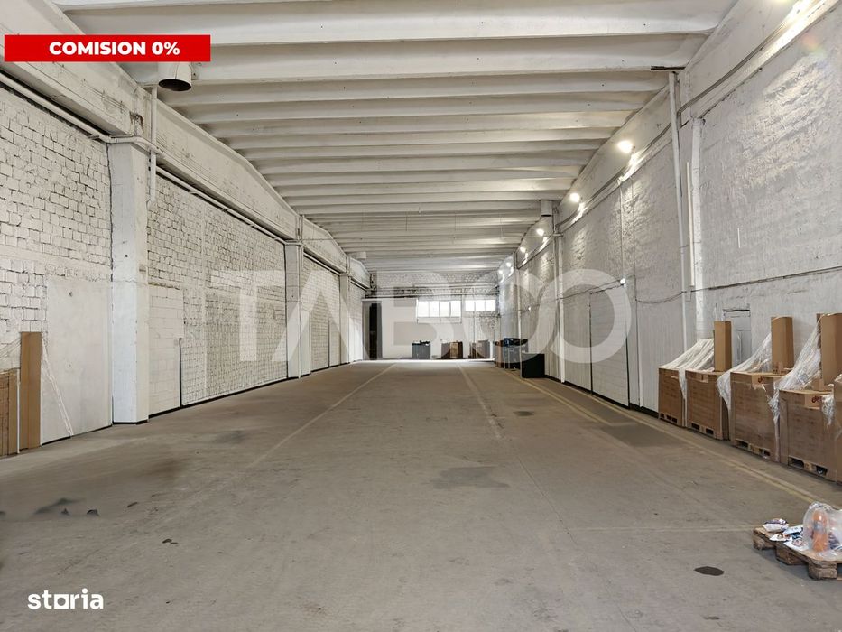 Spatiu Industrial cu rampa pentru camion - pretabil magazin Comision 0