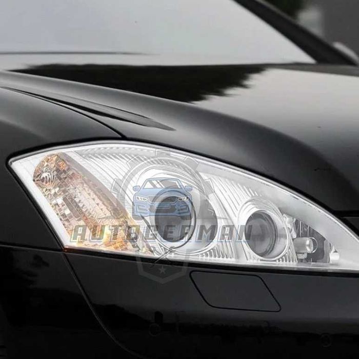 Капаци фарове Mercedes W221 S-Class (07-09) стъкло фар крушки Мерцедес В221 С-Клас xenon