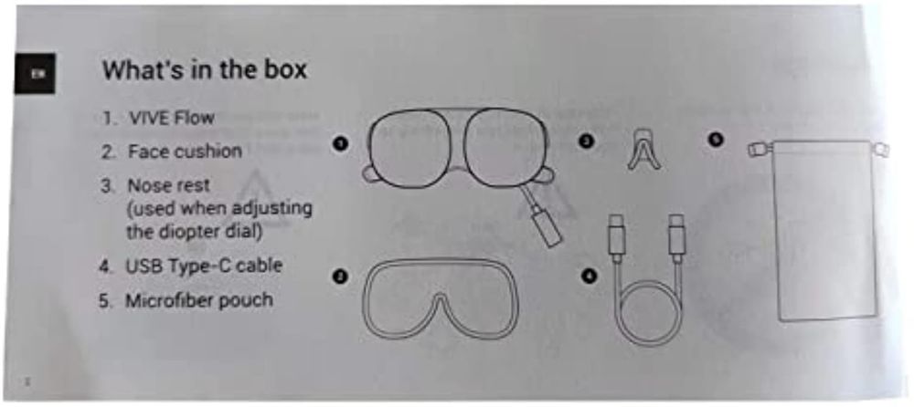 Нови! 2г гаранция! HTC VIVE VR Flow Glasses