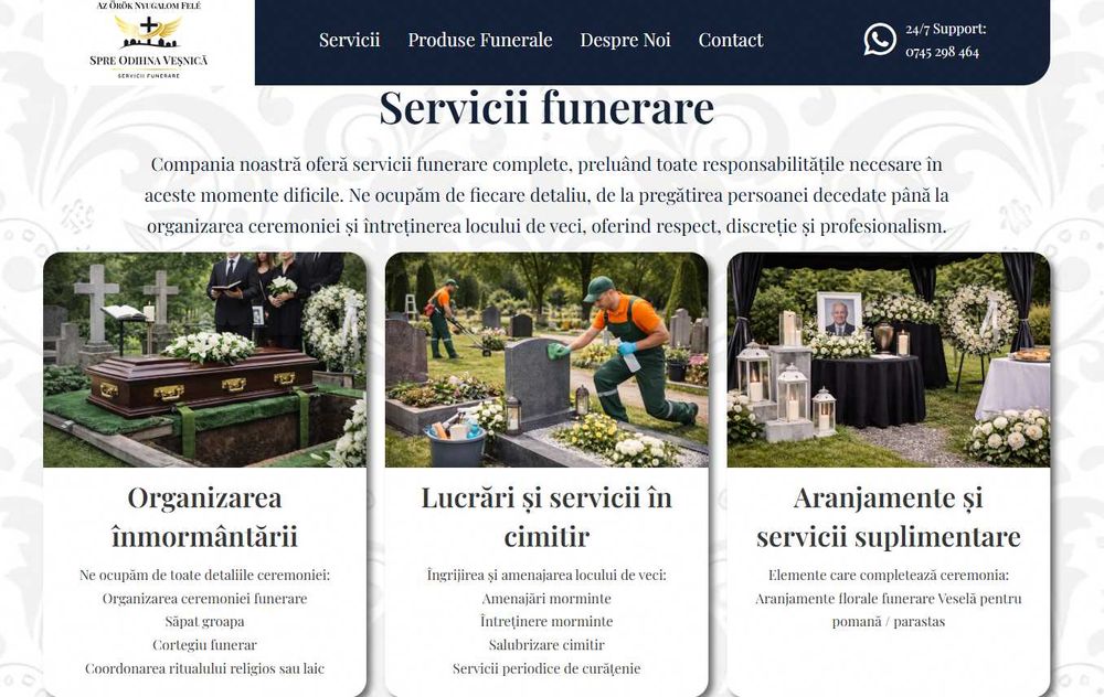 Servicii funerare Diosig