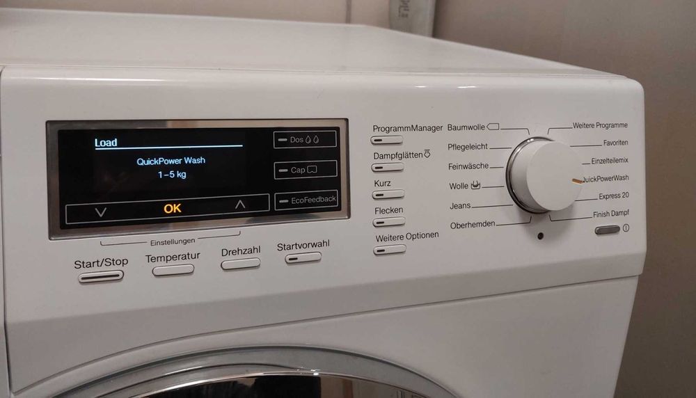 Пералня Miele W1 | WKH130 | TwinDos | Капацитет до 8 кг