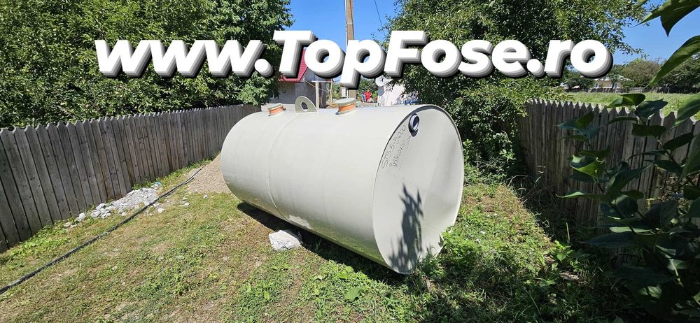 Fosa Septica Imhoff 5000L cu 3 Camere - GARANTIE 20 ANI - Acum In STOC