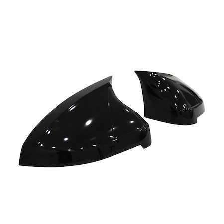 Capace Oglinzi Oglinda M Style Batman Audi A4 B9, Negru Lucios 2016-19