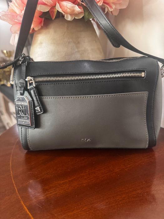 Ralph Lauren Lauren чанта естествена кожа