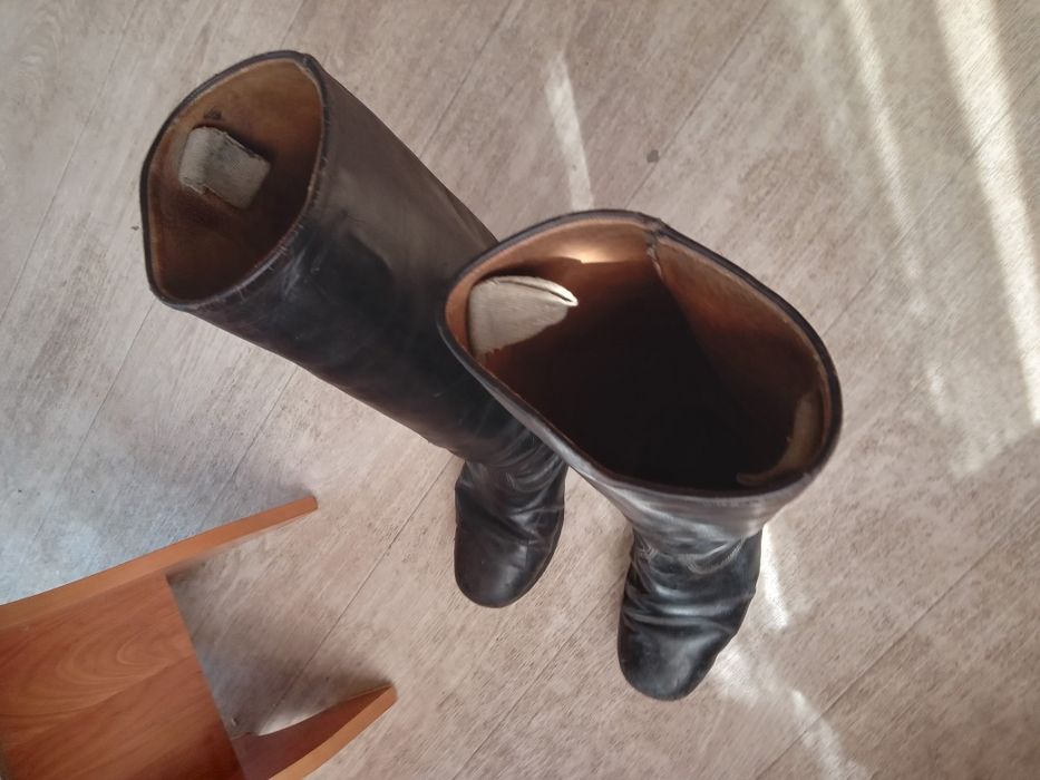 Сапоги хромированные размер 41.