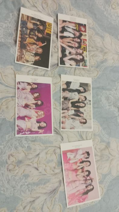 Карточки K-pop группами