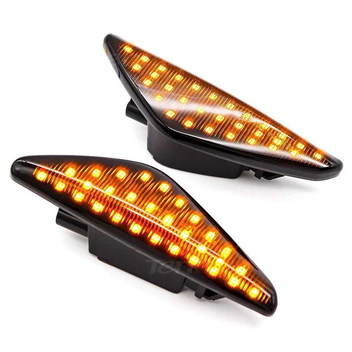Semnalizari Dinamice LED FullStar Fumuriu BMW X3 X5 X6 F25 E70 E71 E72