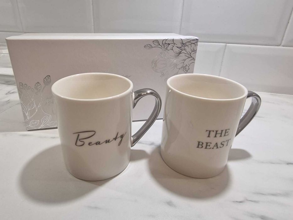 Комплект чаши от костен порцелан