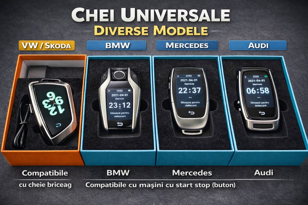 Cheie Smart Universala Ecran LCD | Keyless Entry