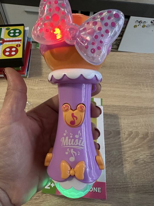 Детска играчка микрофон- Пепко