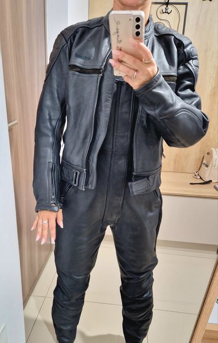 Geacă moto piele damă