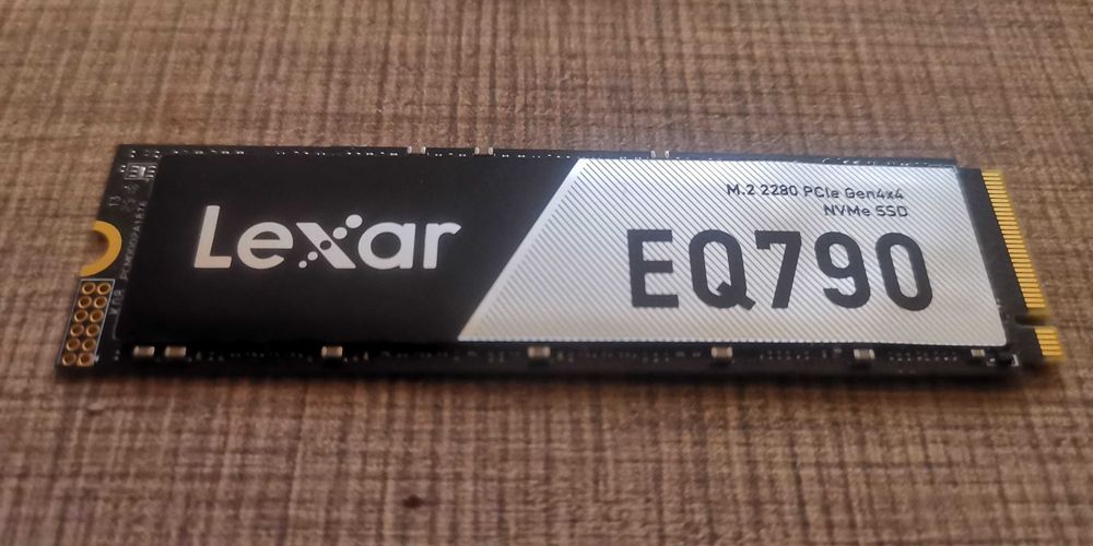 NVME M.2 SSD 4TB Lexar EQ790 PCIe 4.0, Endurance - 2400TBW