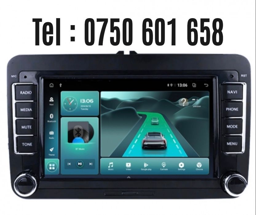 Navigatie Android Vw Skoda Seat / 4GB Ram / Android 15 / Model de top