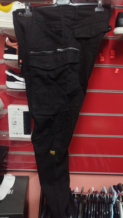 Оригинален панталон G-Star Raw Zip W33 , W34 нов мъжки черен