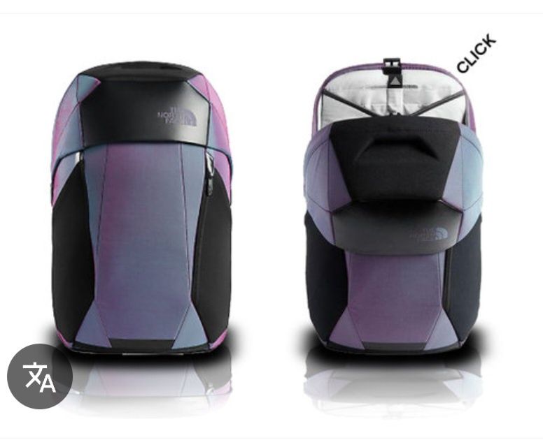 North Face твърда раница