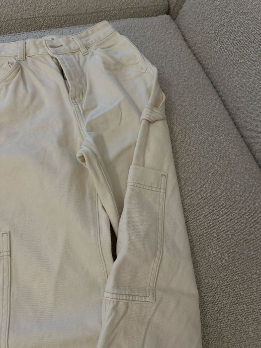 Jeans wide leg tip cargo H&M