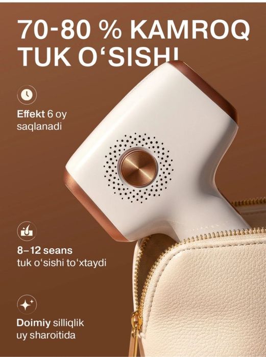 Lazerli depilatsa aparati