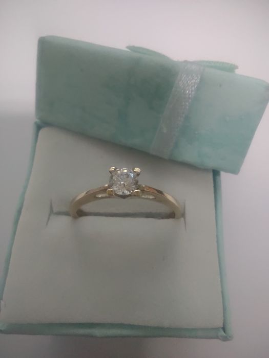 Inel de logodna aur 14k (efn)