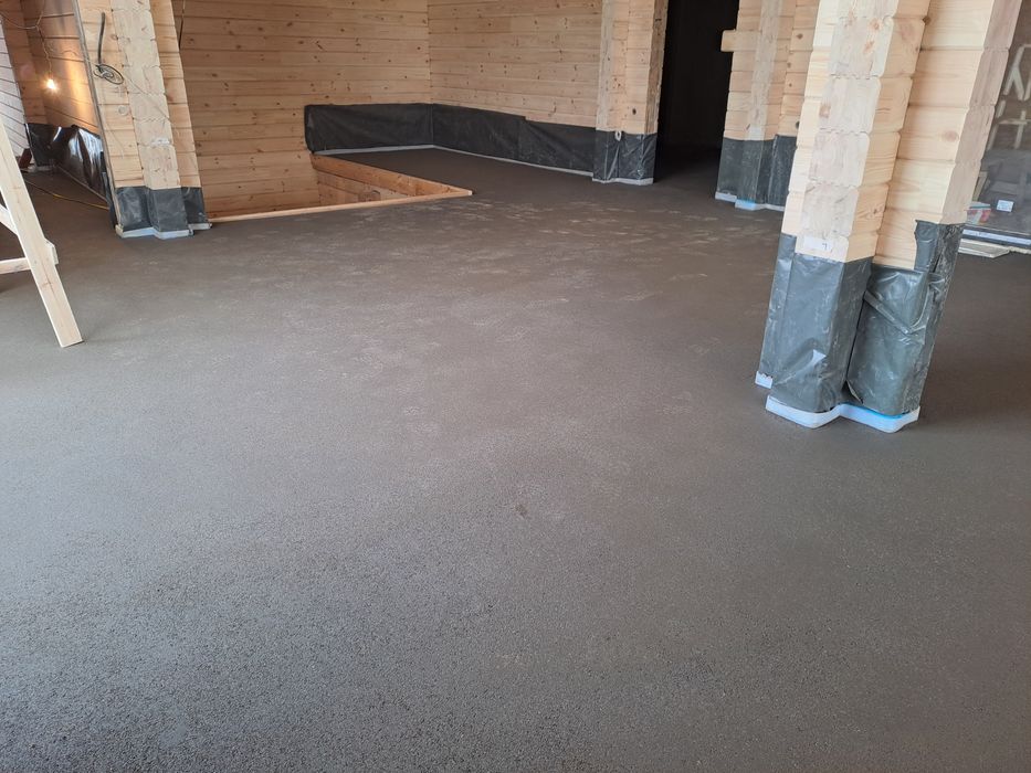 Стяжка полов  полусухую Астана