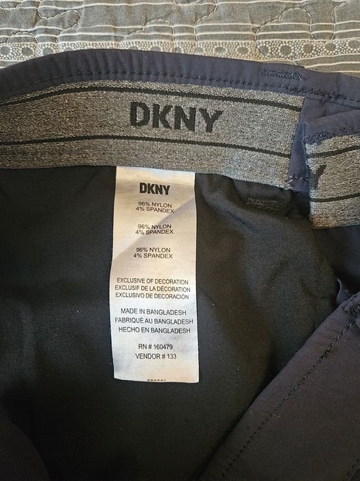 Pantaloni DKNY navy
