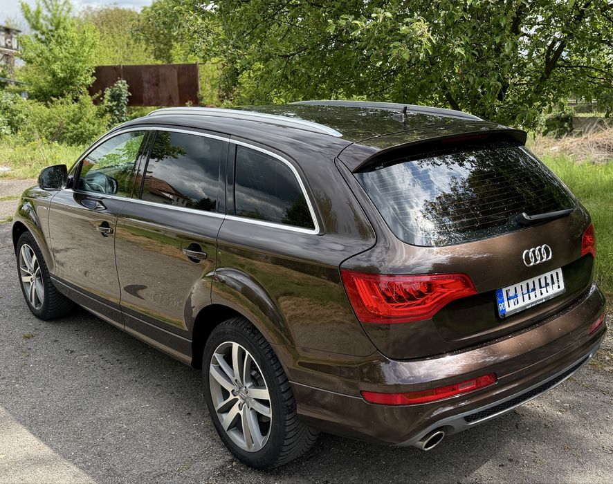 Audi Q7 3.0tdi Quattro S-line 2012 Euro5 245cp 8+1 viteze înm Ro