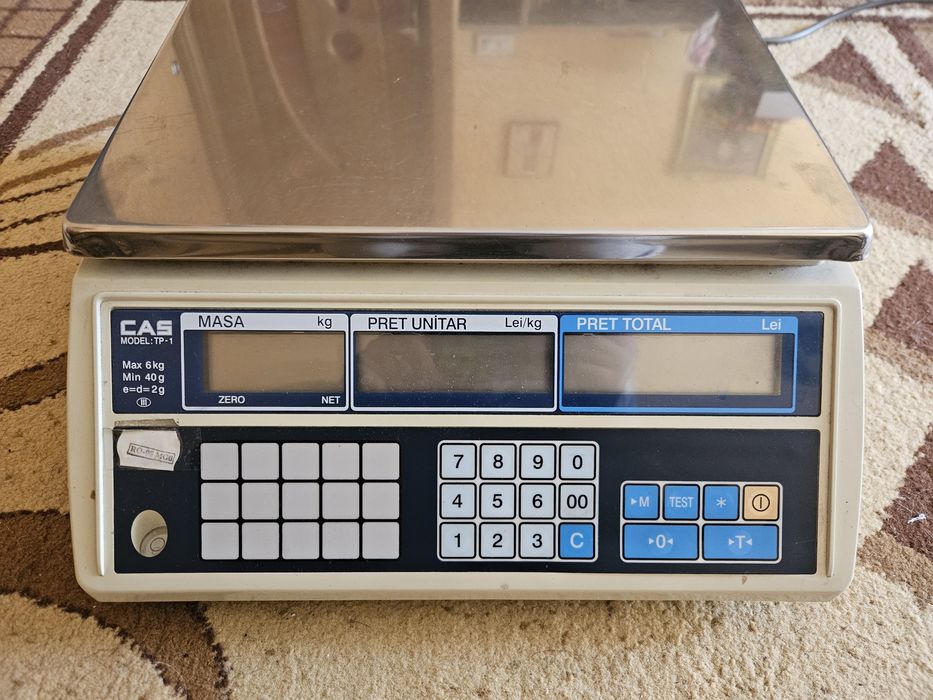 Vând cântar CAS model: TP-1