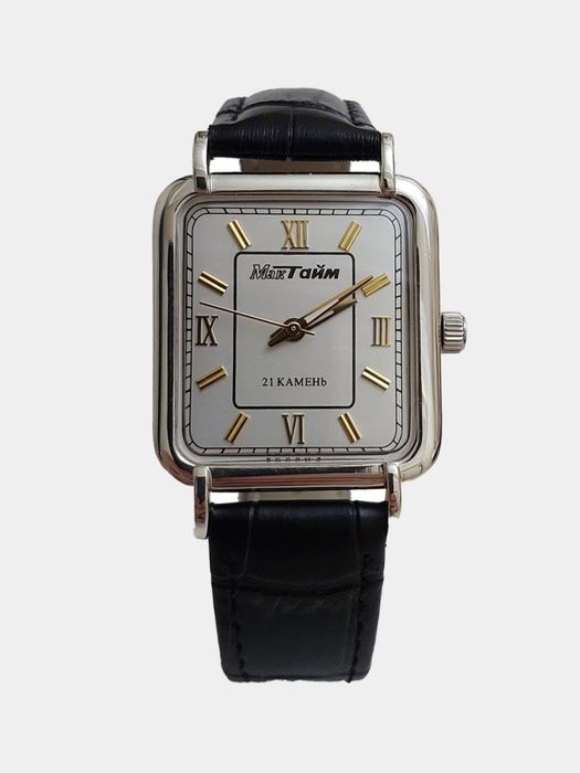 Новый серебряные часы мактайм паспорт каропка документы в комплекте