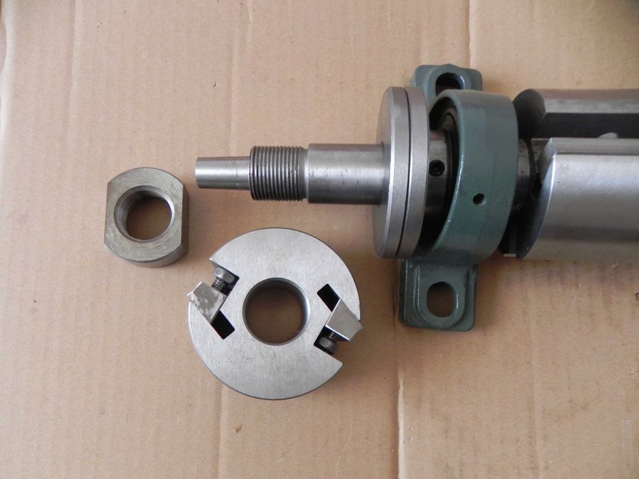 Ax butuc abric cu flanse pentru panza circular 250-300-350-400-500 mm