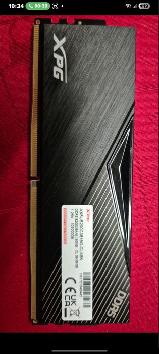 RAM Памет XPG 1x16gb