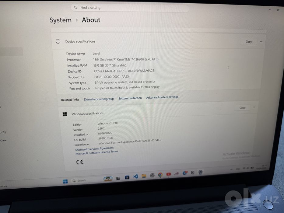 Lenovo IDEAPAD Slim3i (15”,8)  COREi7