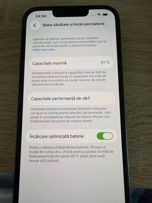Iphone13 midnight 128gb 05/2023